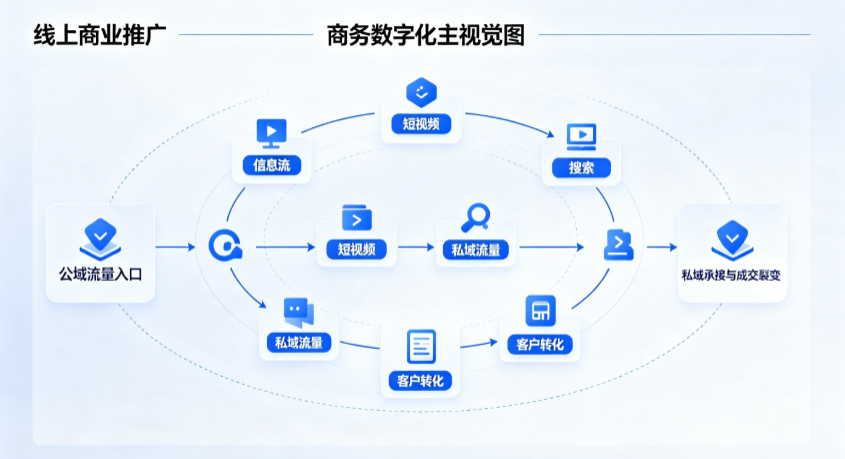 揭东县线上商业推广怎么做？全域流量闭环搭建与低成本转化实战指南